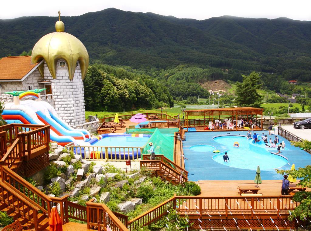 Elf Spa Resort & Hotel Pyeongchang Bagian luar foto